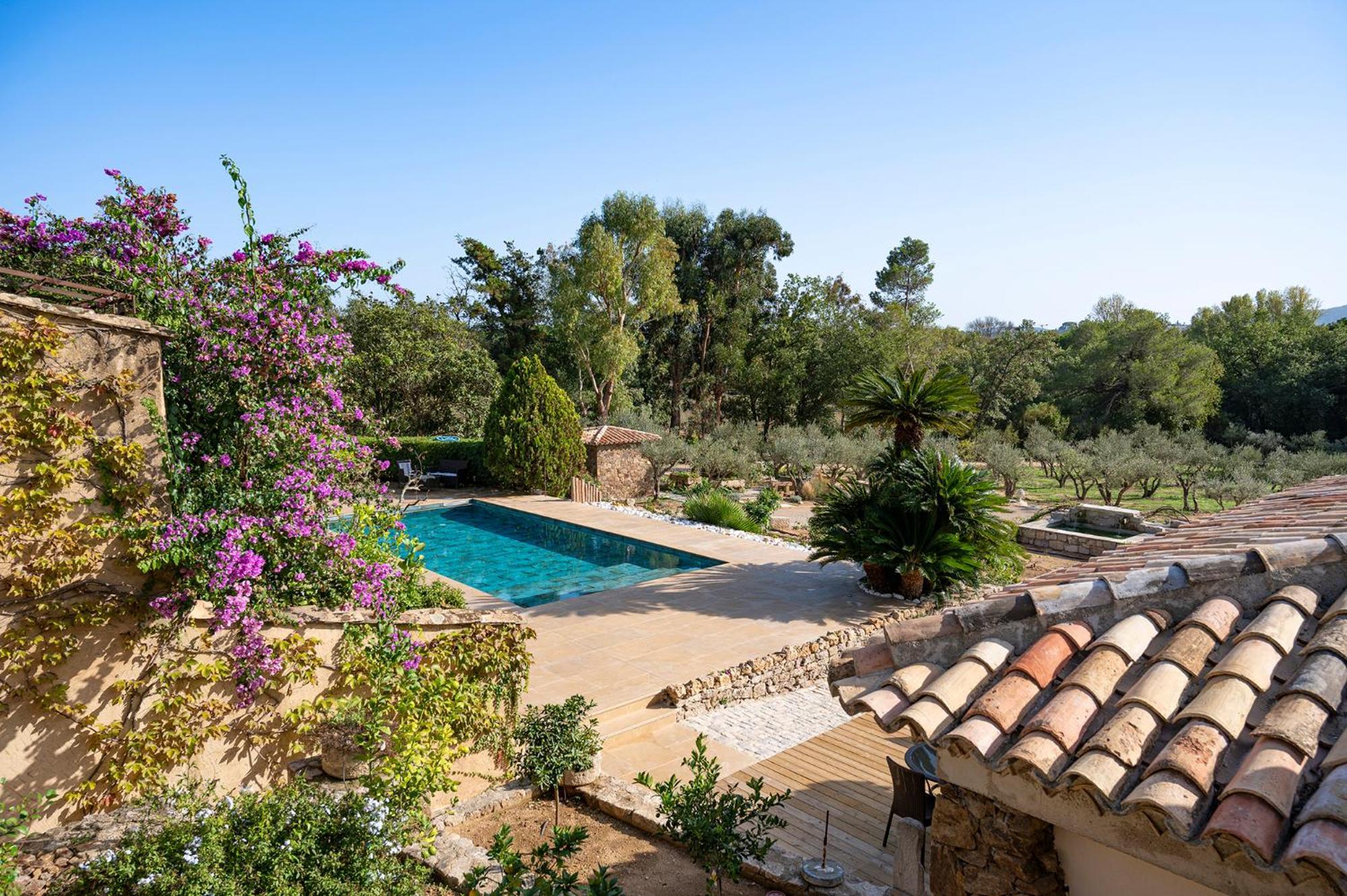 Le Clos De Mansart Grimaud Esterno foto